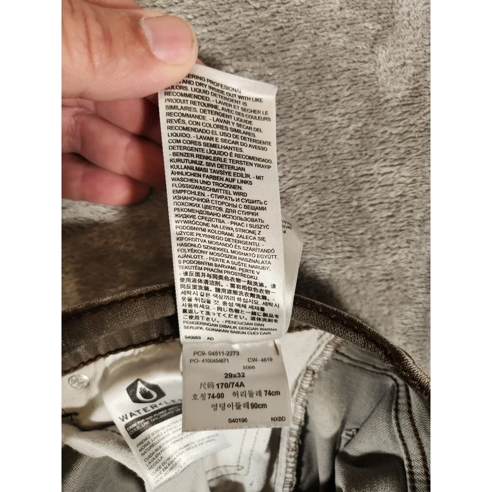 Levi's‎ 511 Jeans Men's 30X30 (Tag 29X32) Slim Straight Gray/Brown Pants Denim